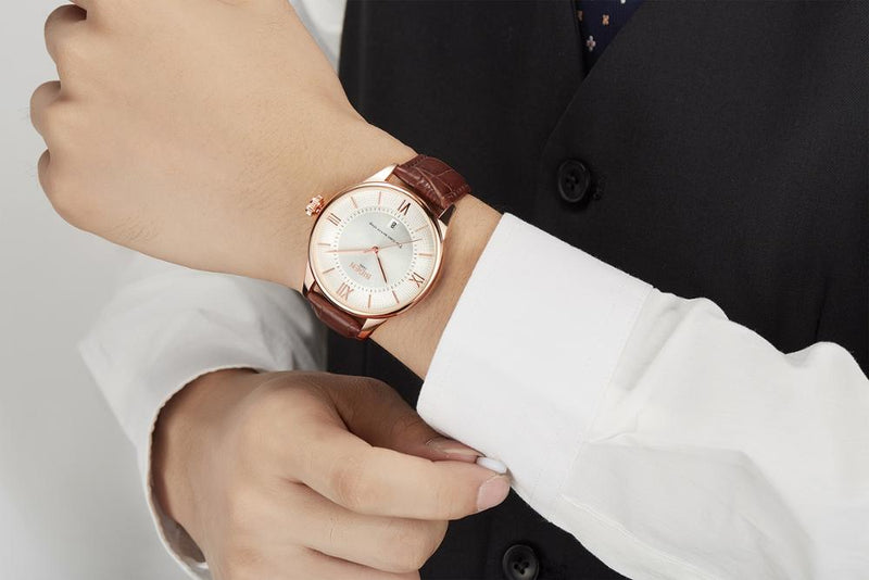 Relógio Clássico Biden Roman Elegance