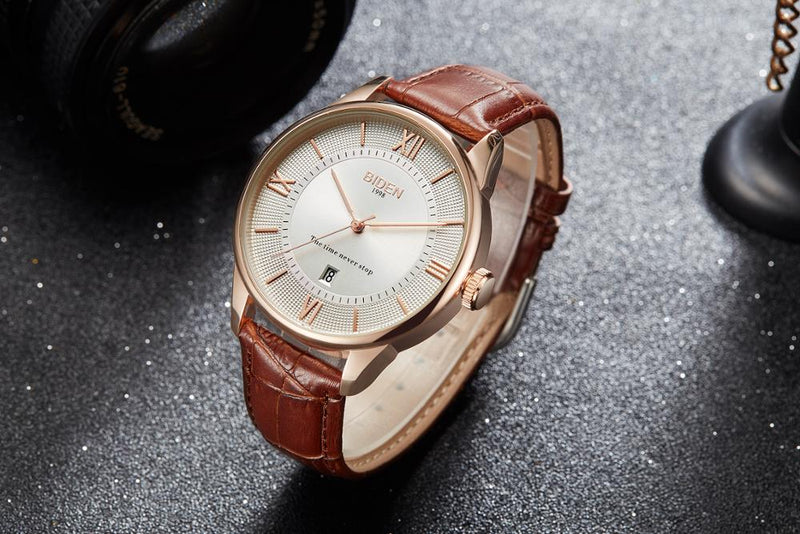 Relógio Clássico Biden Roman Elegance