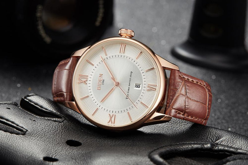 Relógio Clássico Biden Roman Elegance