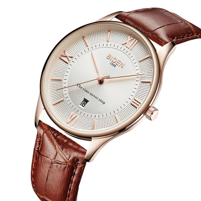 Relógio Clássico Biden Roman Elegance